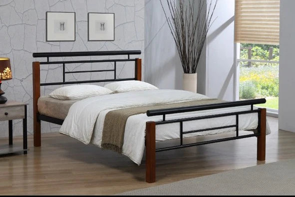 Jenny Metal Bed Frame – Sturdy Steel heavy duty Structure
